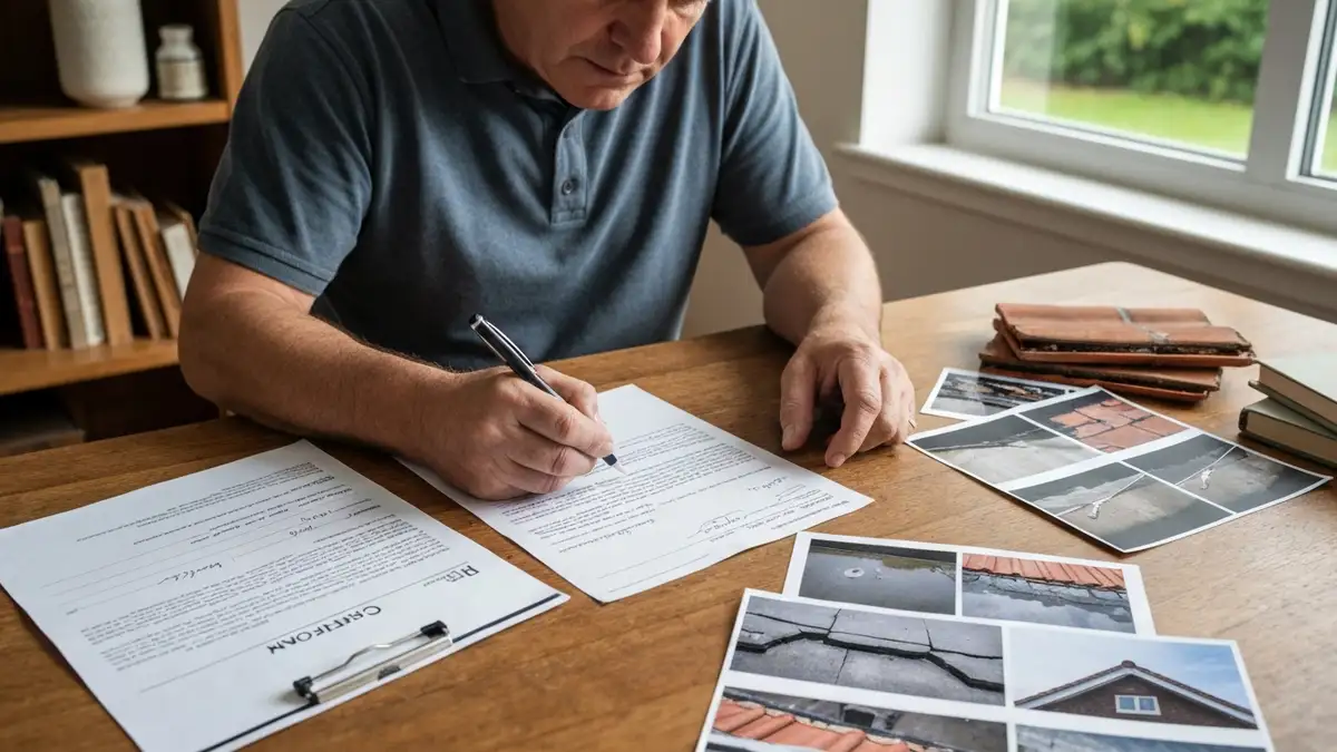 Reklamacja gwarancyjna dachu – wzór pisma, terminy i procedura krok po kroku